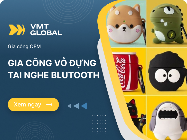 Sản xuất vỏ ốp bọc đựng tai nghe bluetooth giá tốt