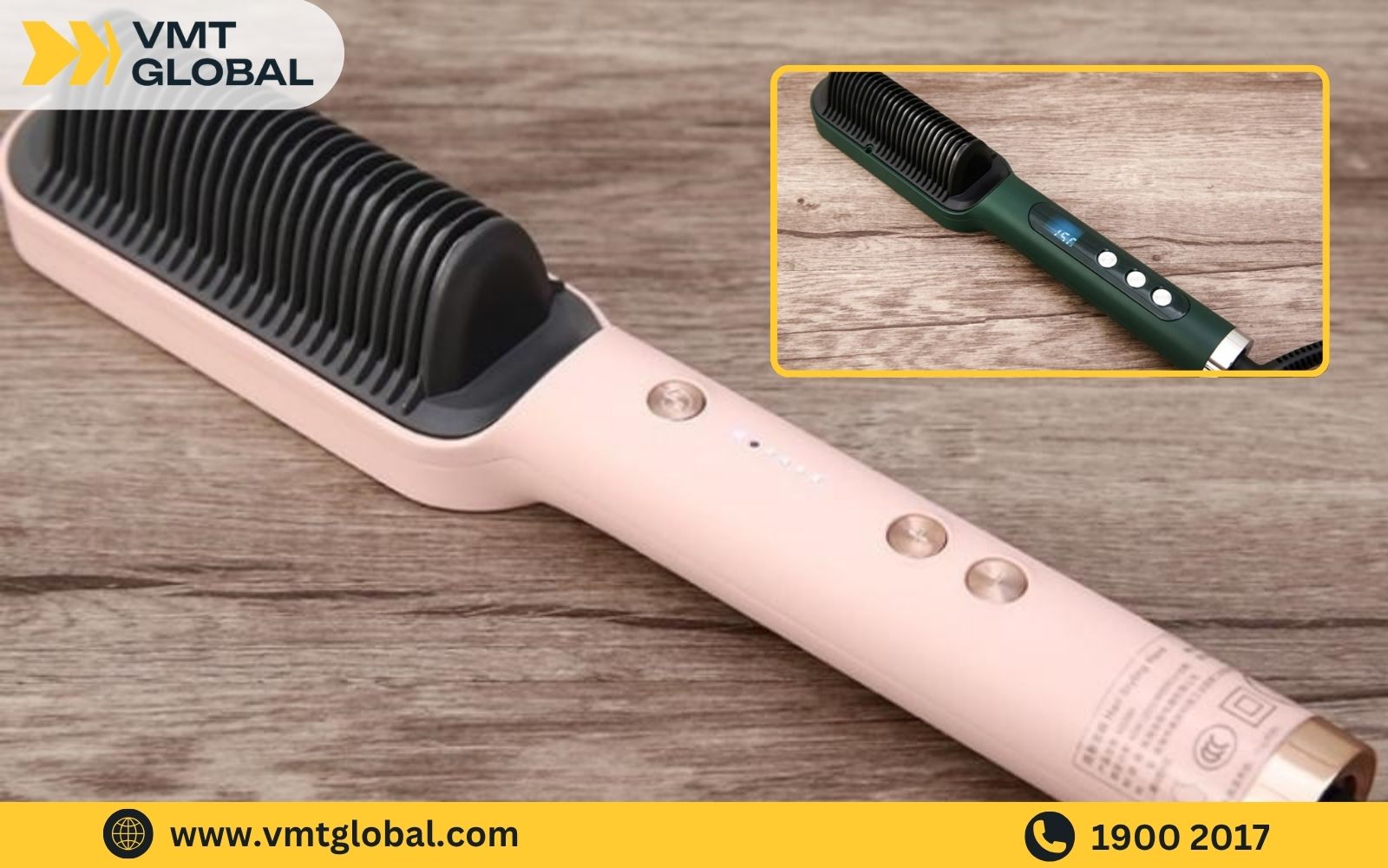 Lược điện chải tóc đa năng 4 in 1