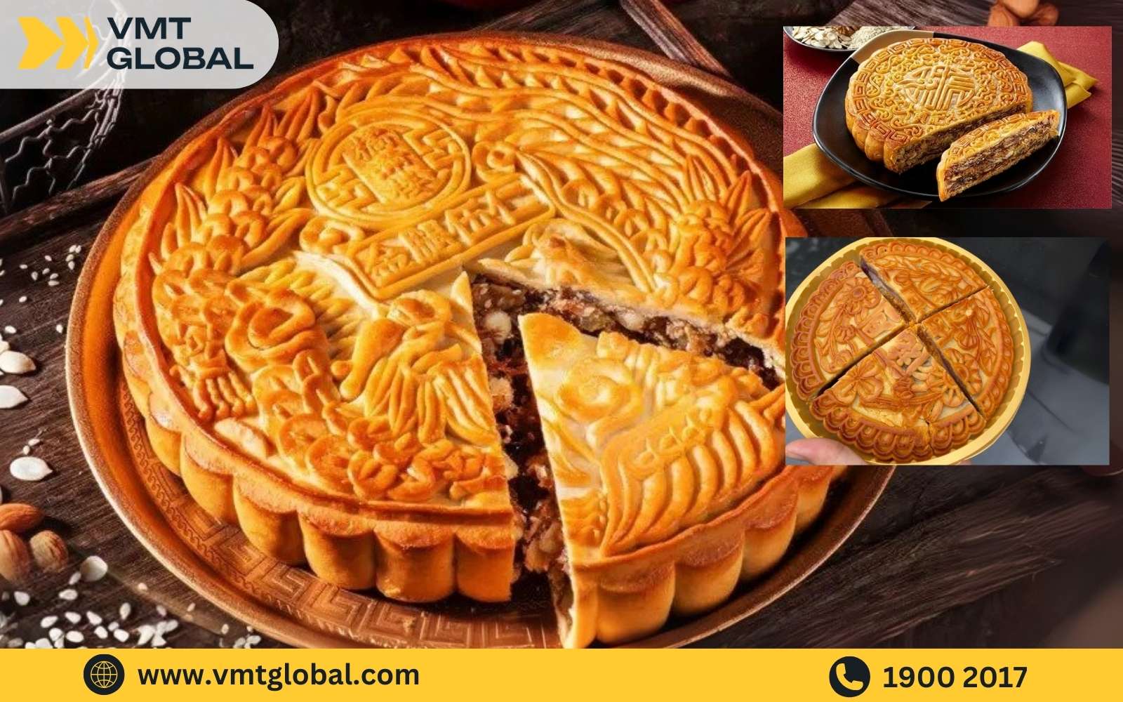 Bánh trung thu Trung Quốc pizza