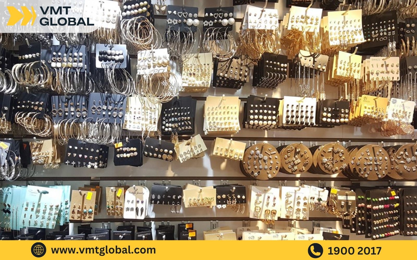 Các phương thức nhập nguồn sỉ phụ kiện trang sức Trung Quốc quảng châu