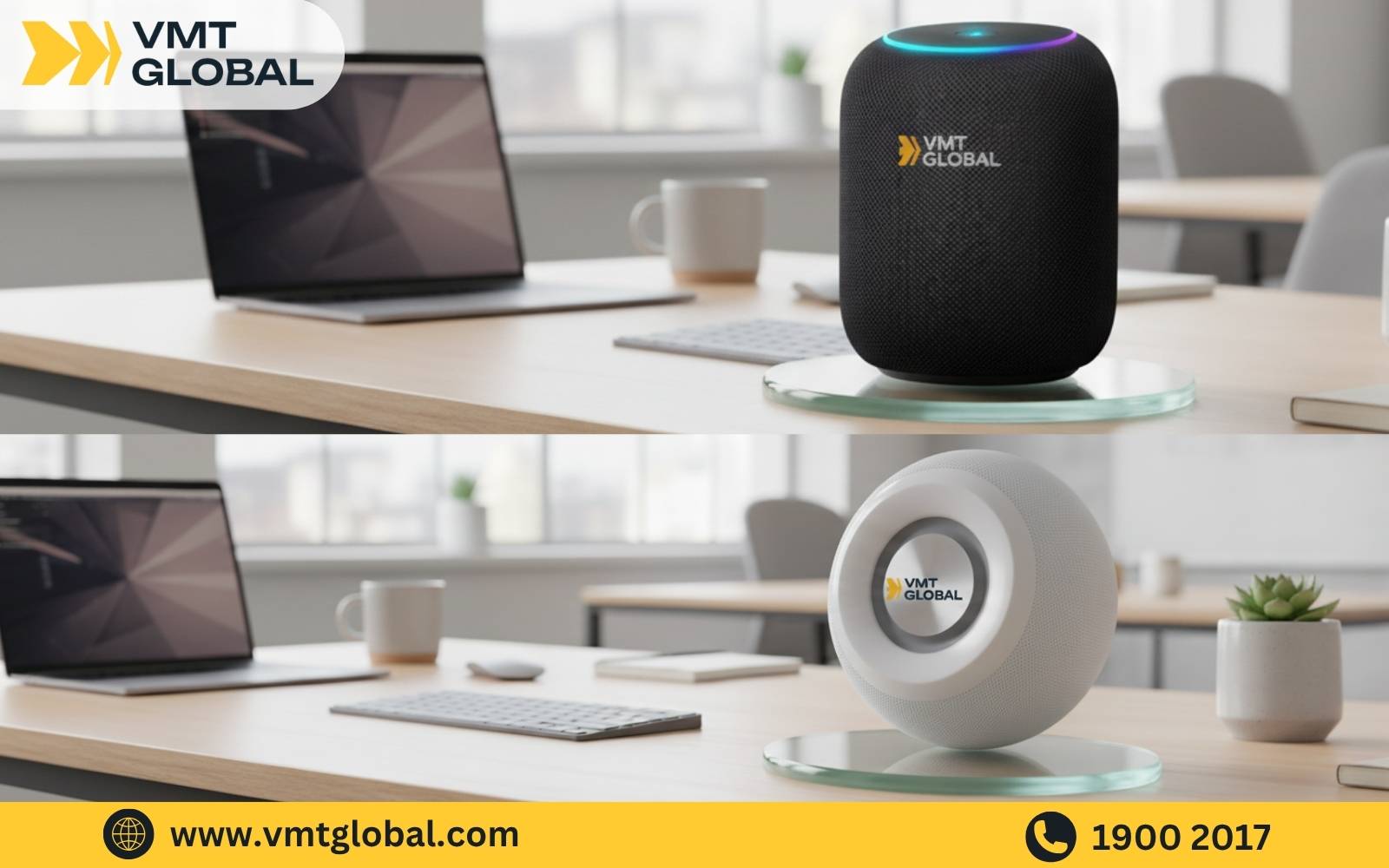 Loa Bluetooth nghe nhạc thư giãn ngay tại bàn làm việc văn phòng