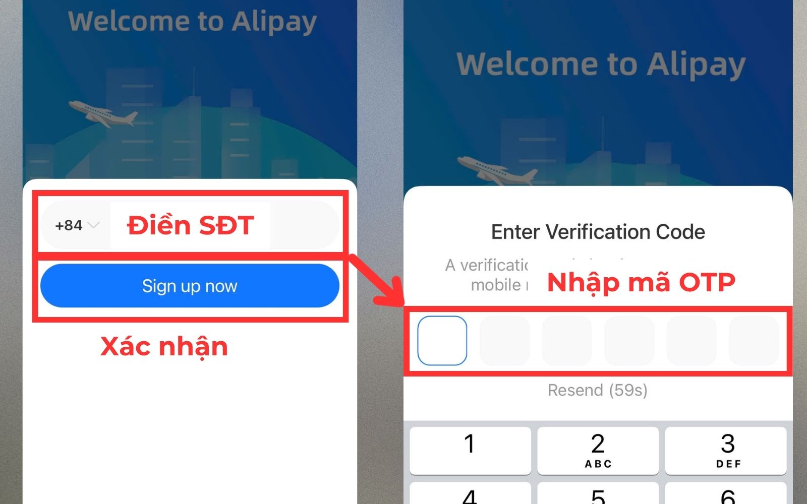 Tạo tài khoản Alipay để thanh toán Tạo tài khoản Alipay để thanh toán
