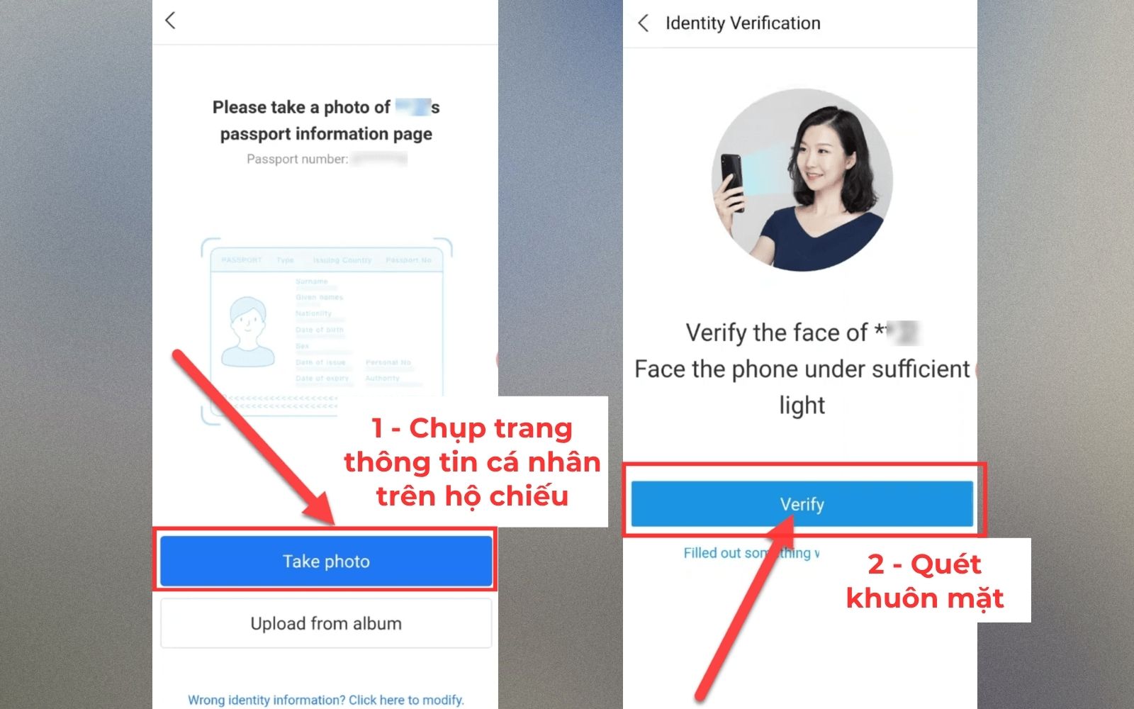 Cung cấp ảnh hộ chiếu và quét khuôn mặt xác minh Alipay thanh toán Cung cấp ảnh hộ chiếu và quét khuôn mặt xác minh Alipay thanh toán