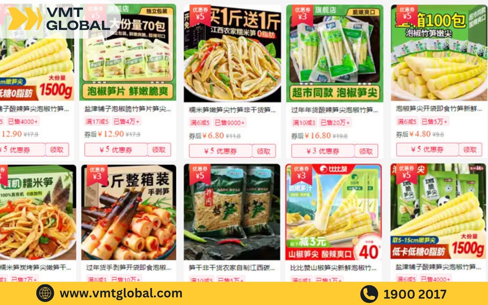 Order Măng trúc cay Tứ Xuyên trên sàn TMĐT Order Măng trúc cay Tứ Xuyên trên sàn TMĐT