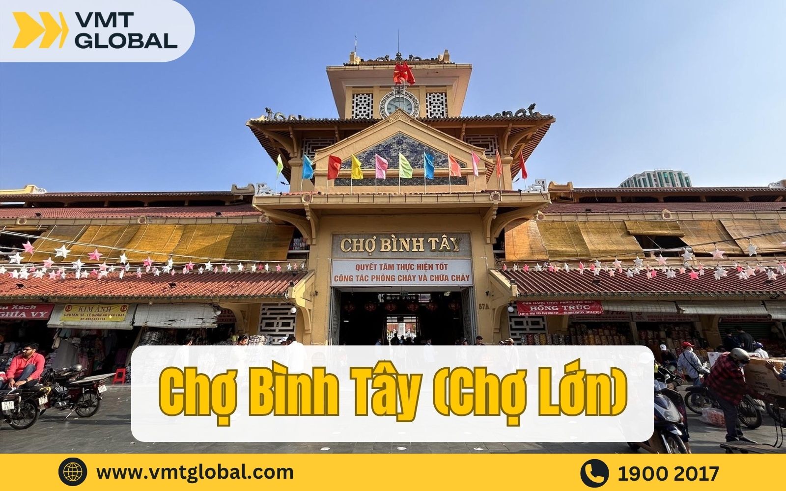 Chợ Bình Tây một trong những chợ đầu mối lớn HCM