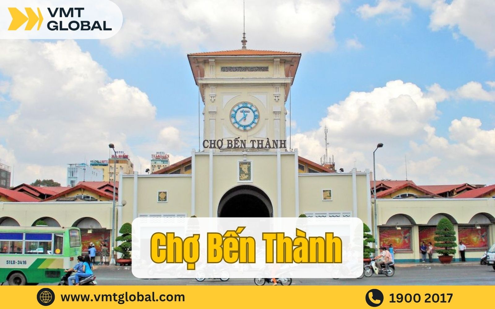 Chợ đầu mối ở TPHCM Bến Thành
