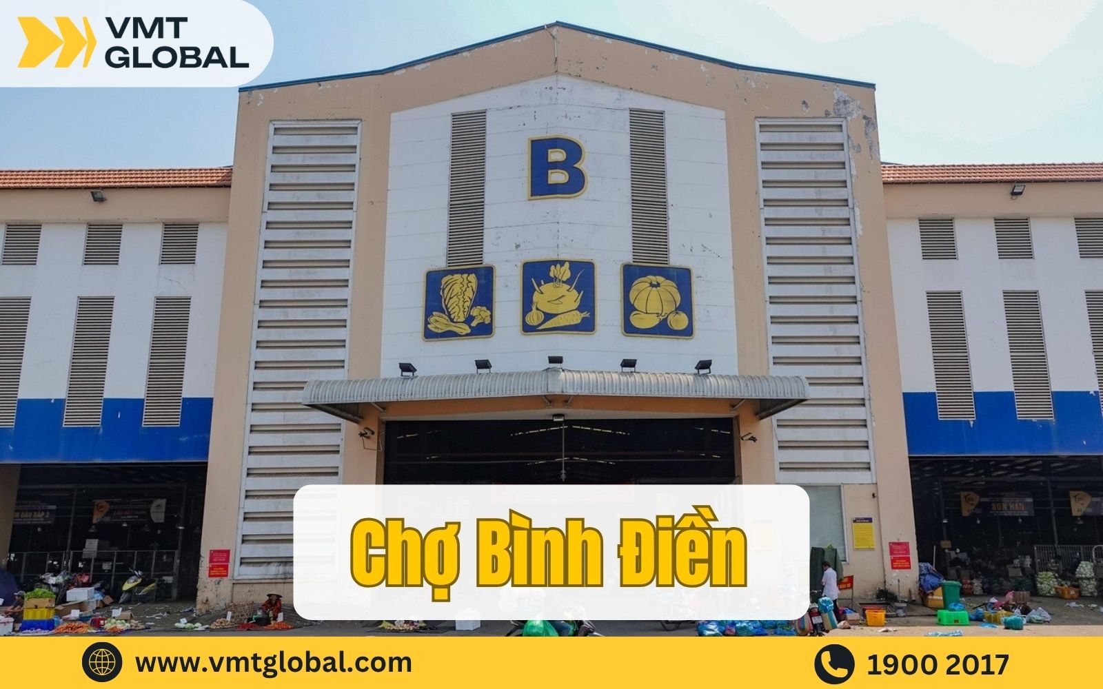 Chợ đầu mối Bình Điền TPHCM 