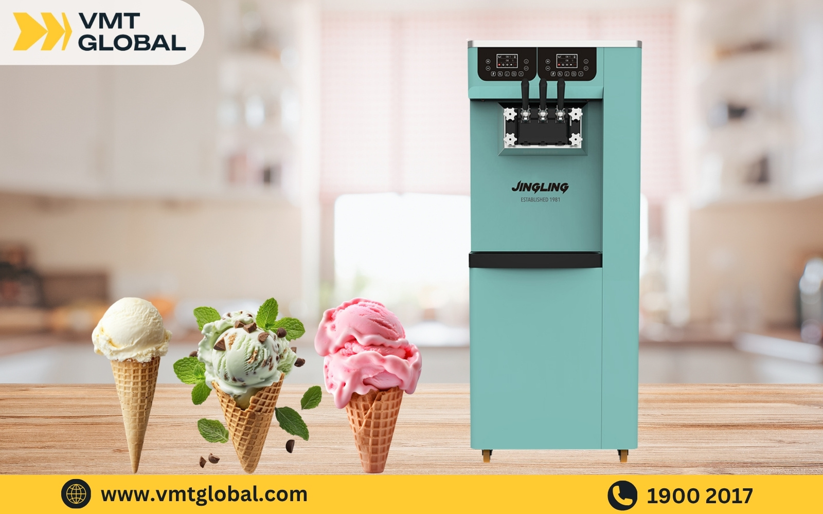 máy làm kem nội địa trung Jingling máy làm kem nội địa trung Jingling