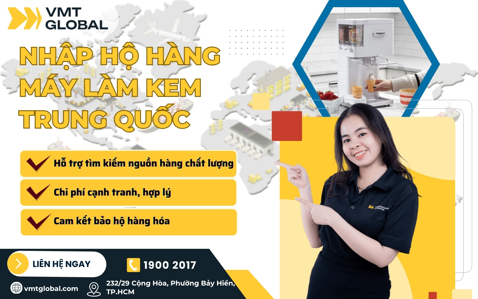 VMT Global chuyên nhập máy làm kem nội địa trung VMT Global chuyên nhập máy làm kem nội địa trung