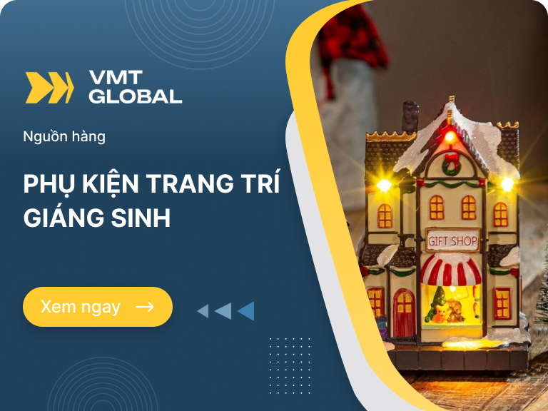 Nhập nguồn hàng sỉ phụ kiện trang trí Giáng Sinh