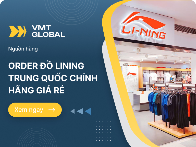 Order đồ Lining Trung Quốc