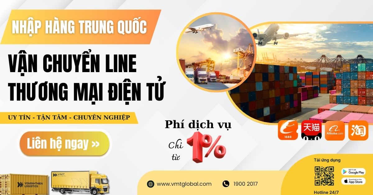 VMT Global - Đơn vị vận chuyển line TMĐT Trung Quốc uy tín, phí rẻ