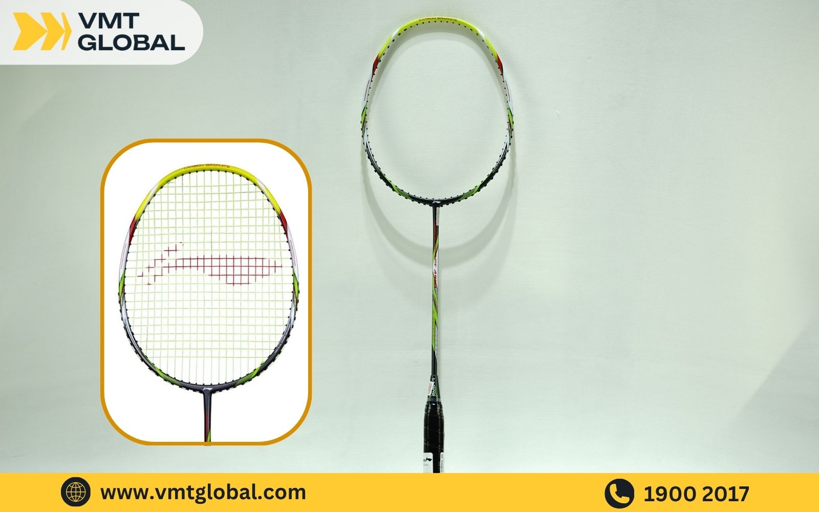 Vợt gia công bằng chất liệu Graphite