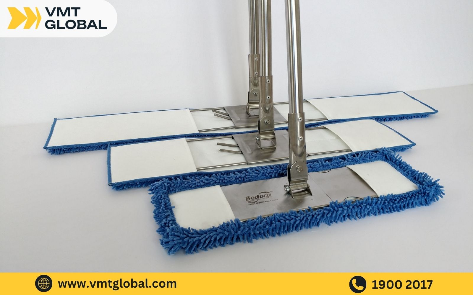 Gia công cây lau nhà siêu sạch