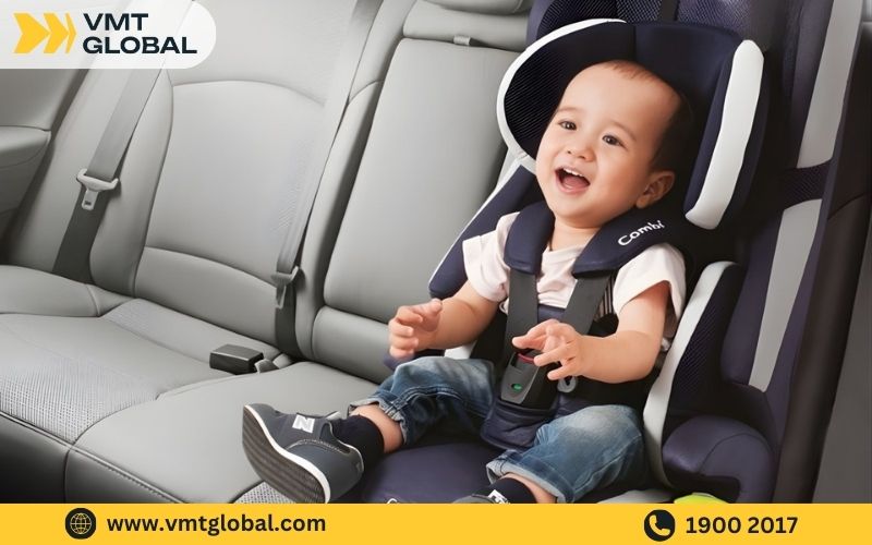 gia công ghế an toàn cho bé ngồi ô tô 1 - 4 tuổi