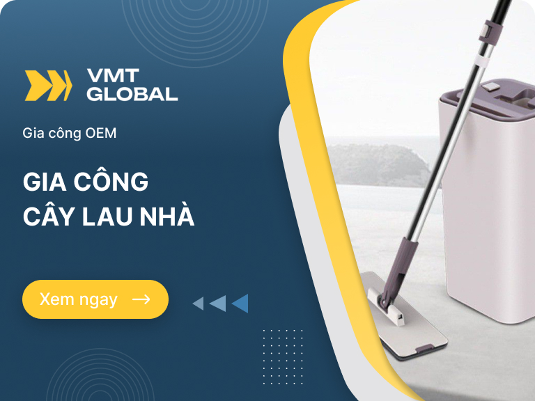 Dịch vụ gia công sản xuất cây lau nhà theo yêu cầu bền bỉ, chống gỉ sét