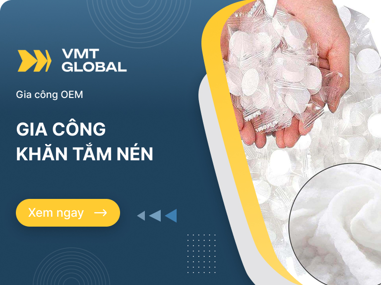 Gia công khăn tắm nén