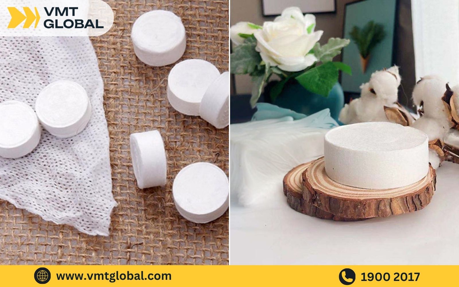 Lưu ý về kích thước làm viên khăn nén