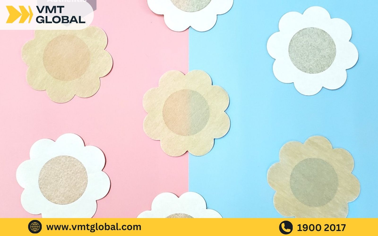 Quy trình gia công miếng dán ngực