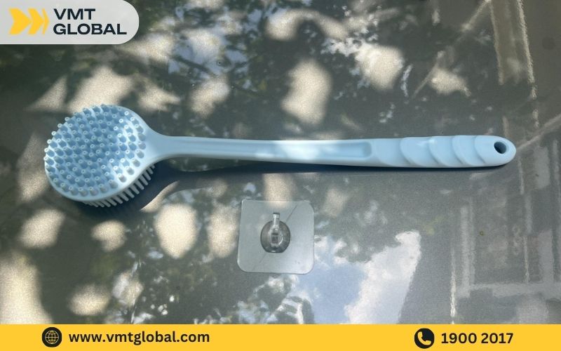 Gia công bàn chải kỳ lưng silicon theo yêu cầu
