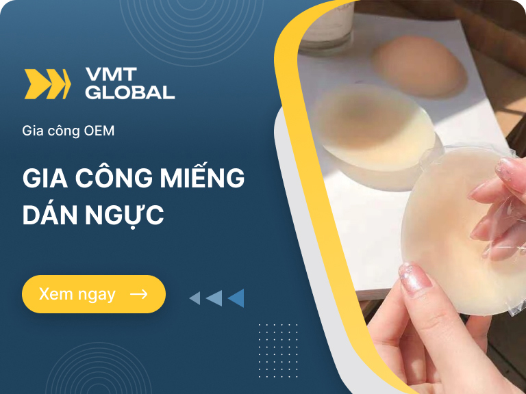 Gia công sản xuất miếng dán ngực theo yêu cầu
