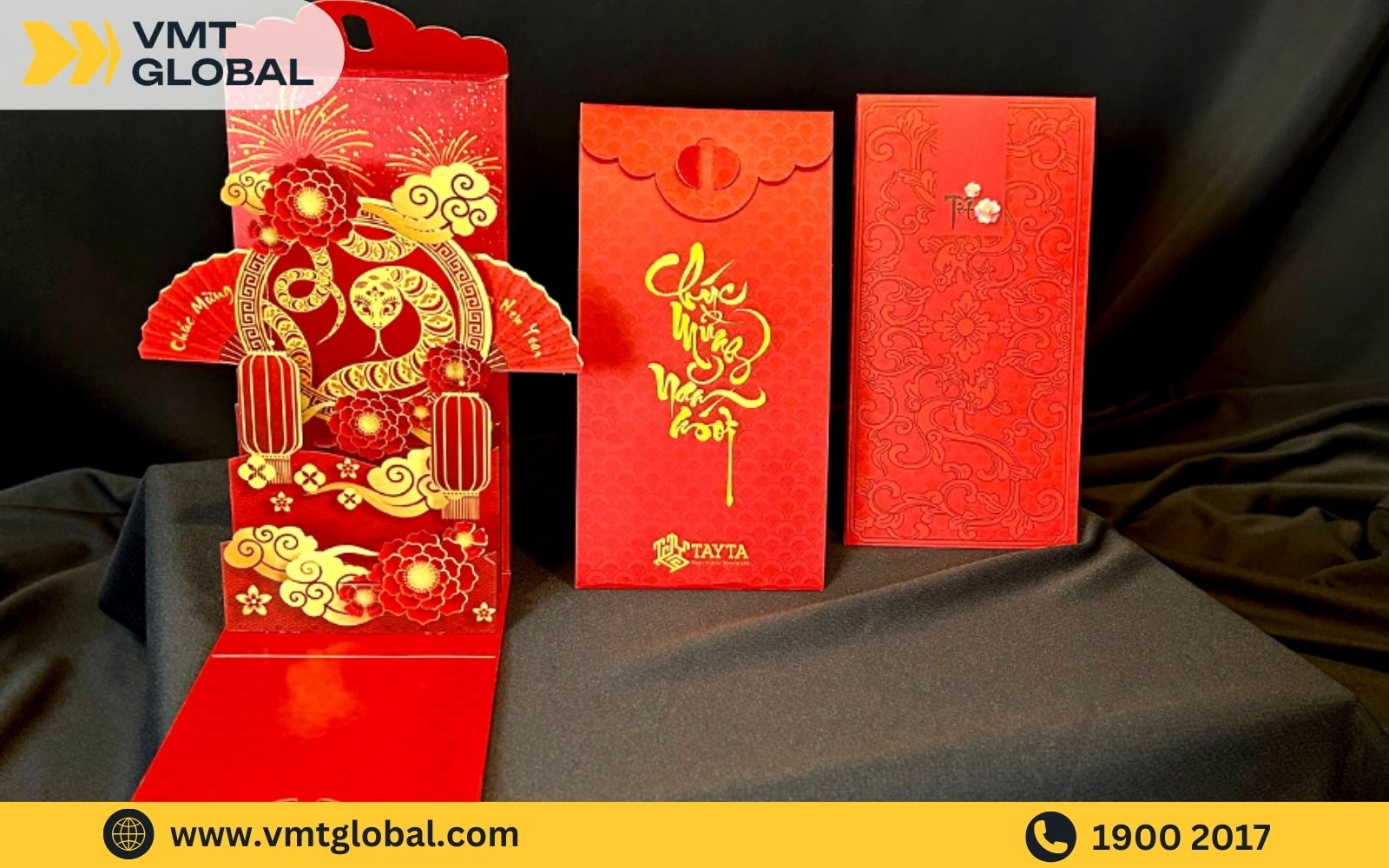 Nhập nguồn hàng bao lì xì Trung Quốc mẫu 3D