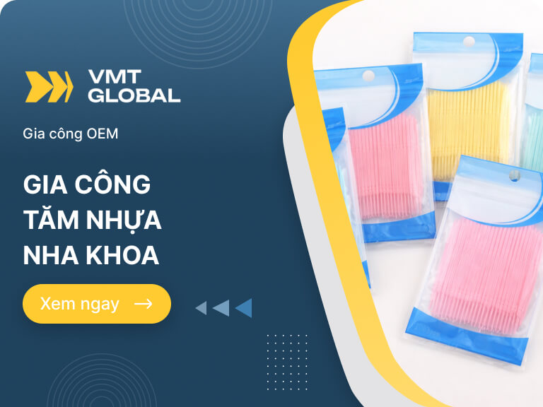 Gia công tăm nhựa nha khoa