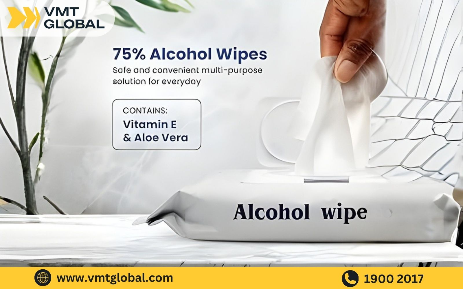 Công nghệ đóng gói trên khăn ướt cồn Công nghệ đóng gói trên khăn ướt cồn