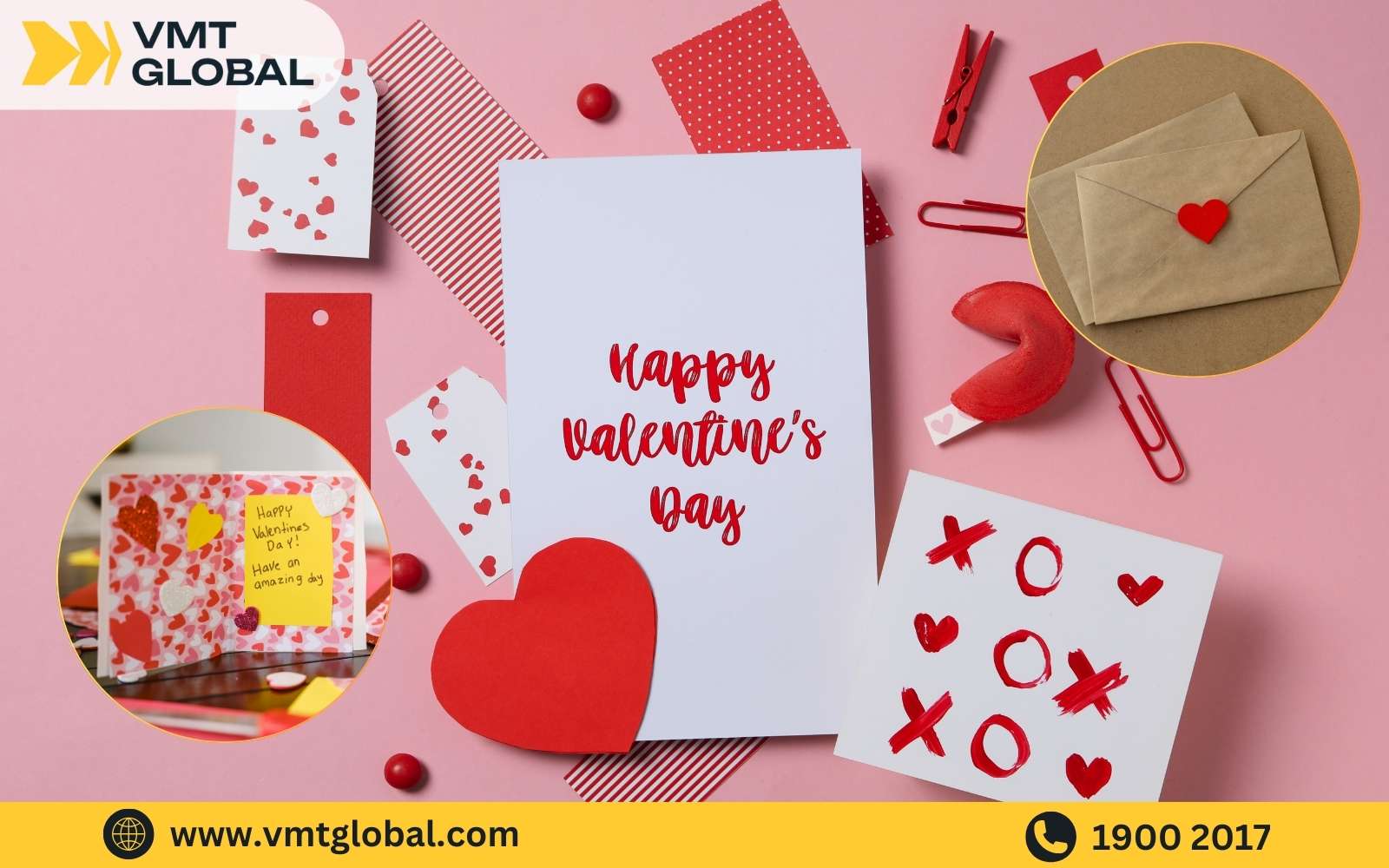 Bán thiệp chúc mừng Valentine kèm quà tặng