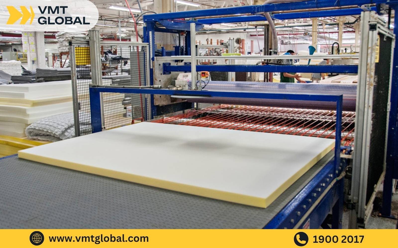 Quy trình sản xuất nệm chuyên nghiệp