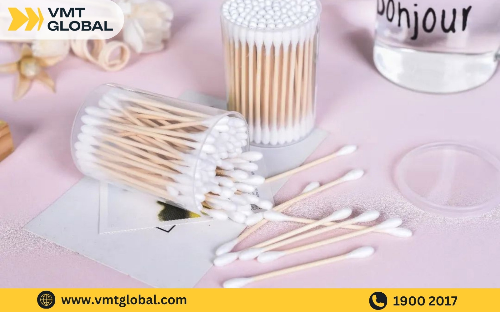 Tăm bông sử dụng trong các cơ sở y tế, bệnh viện, spa