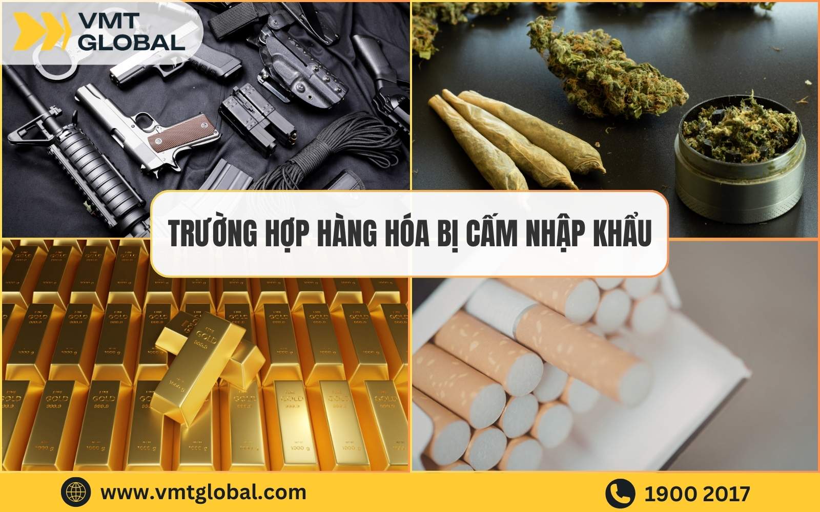Những trường hợp hàng hóa bị cấm nhập khẩu vào Việt Nam