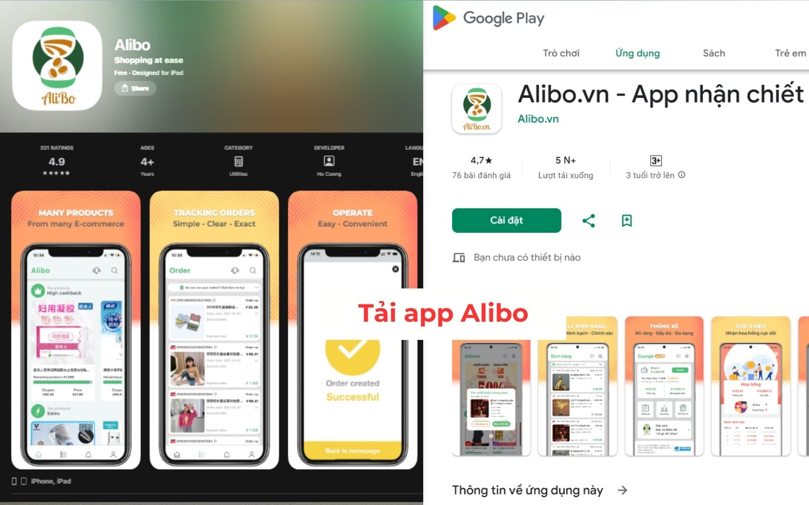 Tải app lấy chiết khấu Pinduoduo về điện thoại