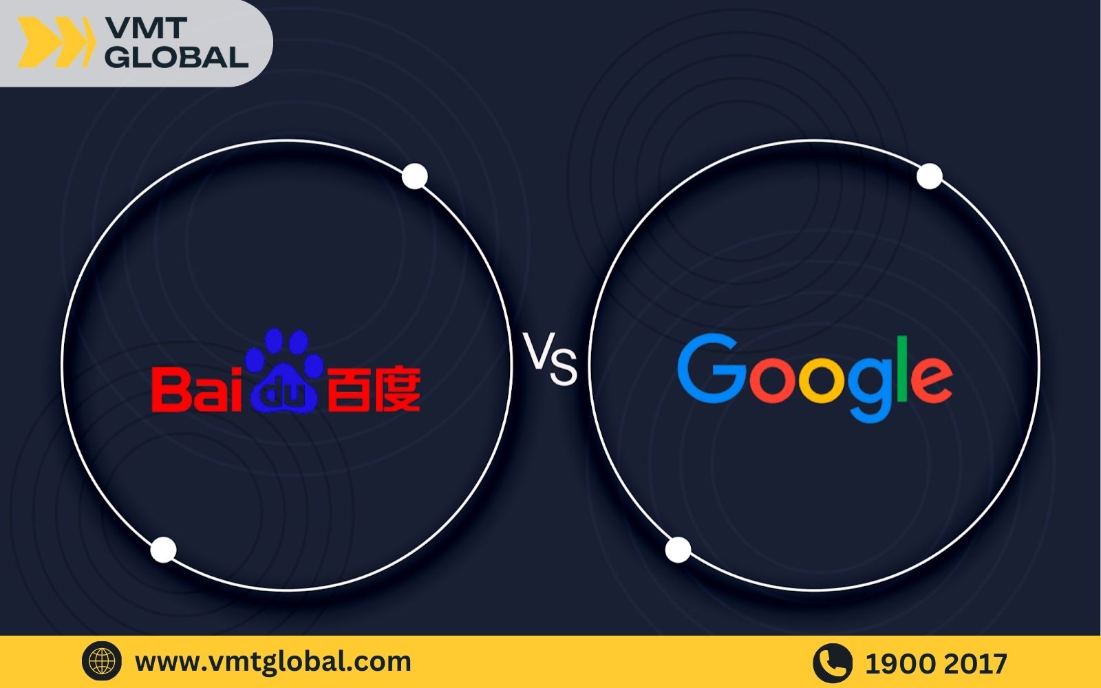 Sự khác biệt giữa Google và Baidu là gì?