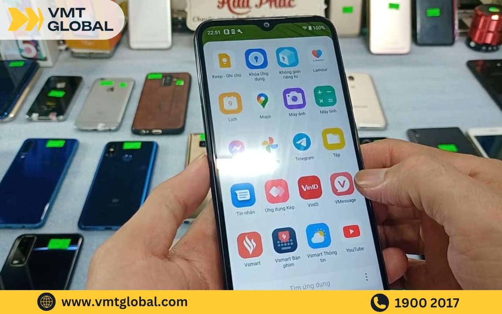 Nhập hàng phụ kiện điện tử secondhand nội địa Trung