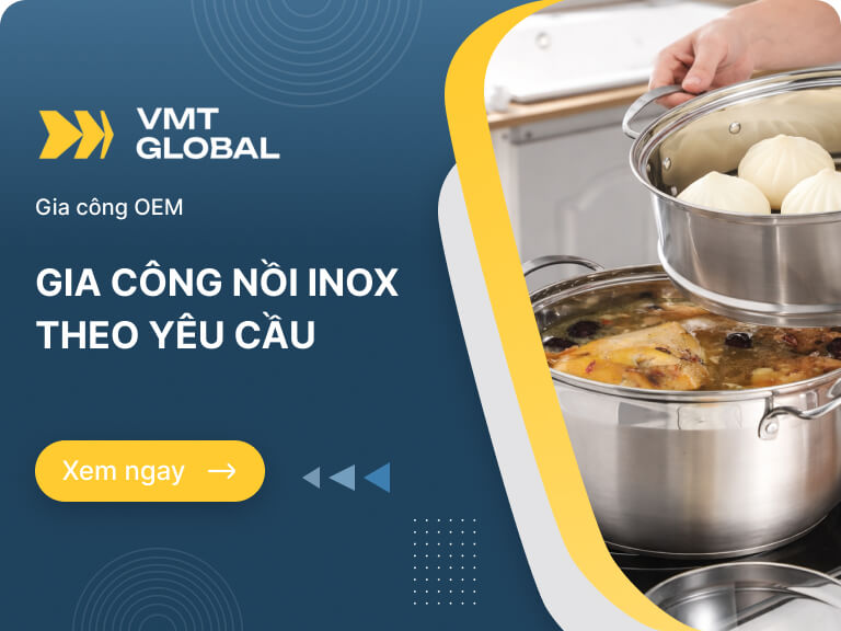 Gia công nồi inox