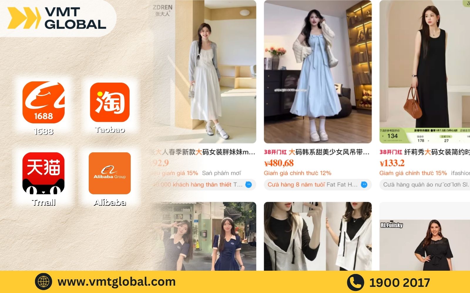 Dễ dàng so sánh giá khi nhập hàng online qua các trang TMĐT Trung Quốc