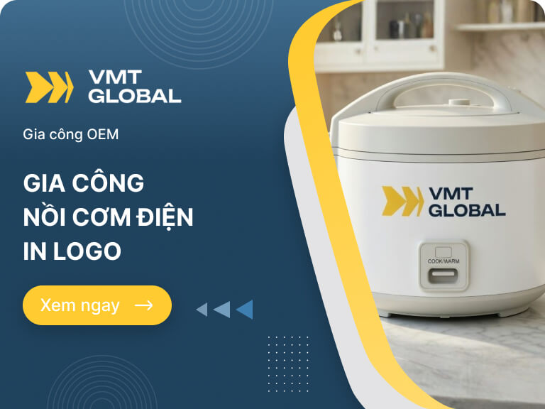 Nồi cơm điện in logo