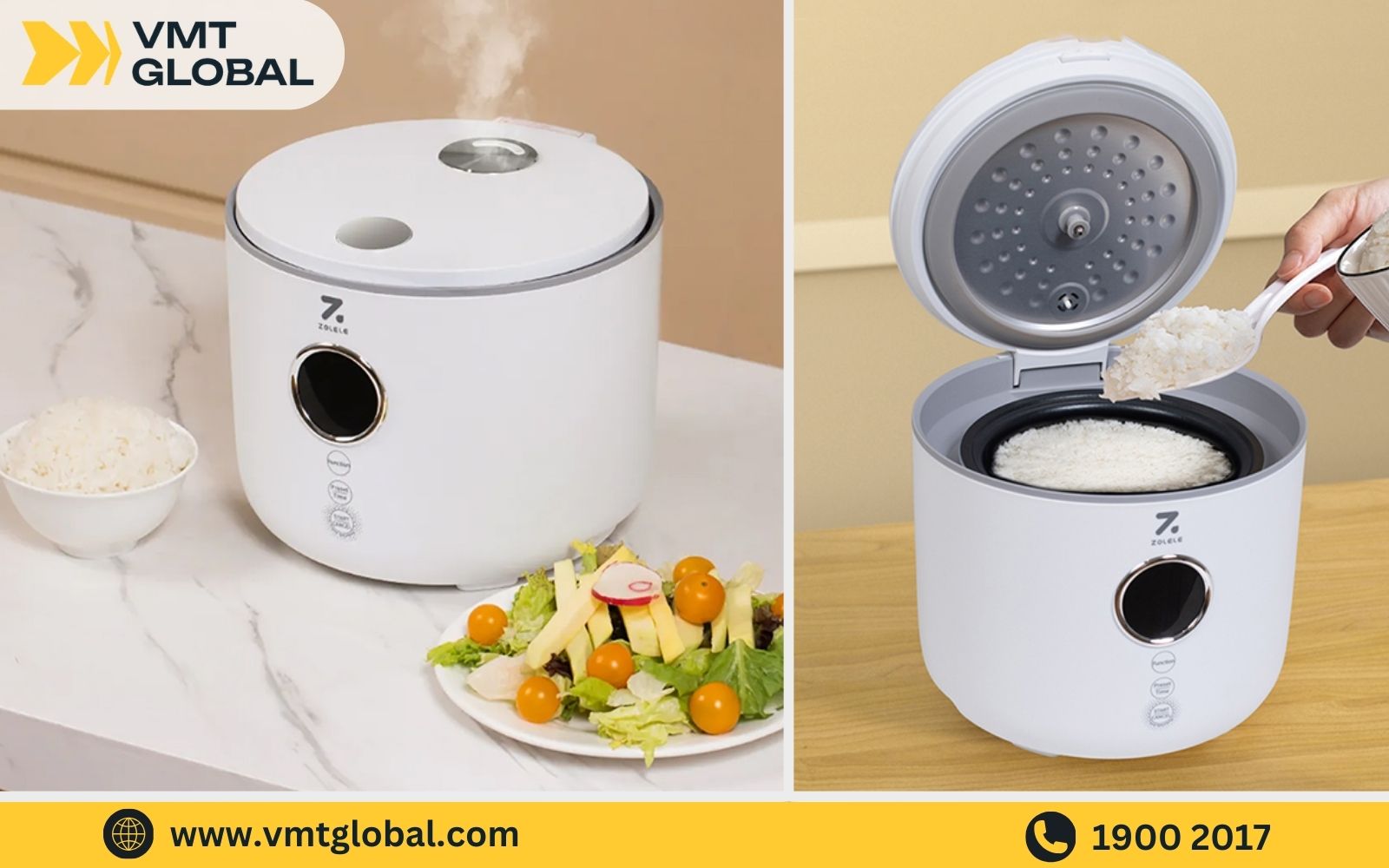 Nồi cơm điện Trung Quốc hãng Zolele