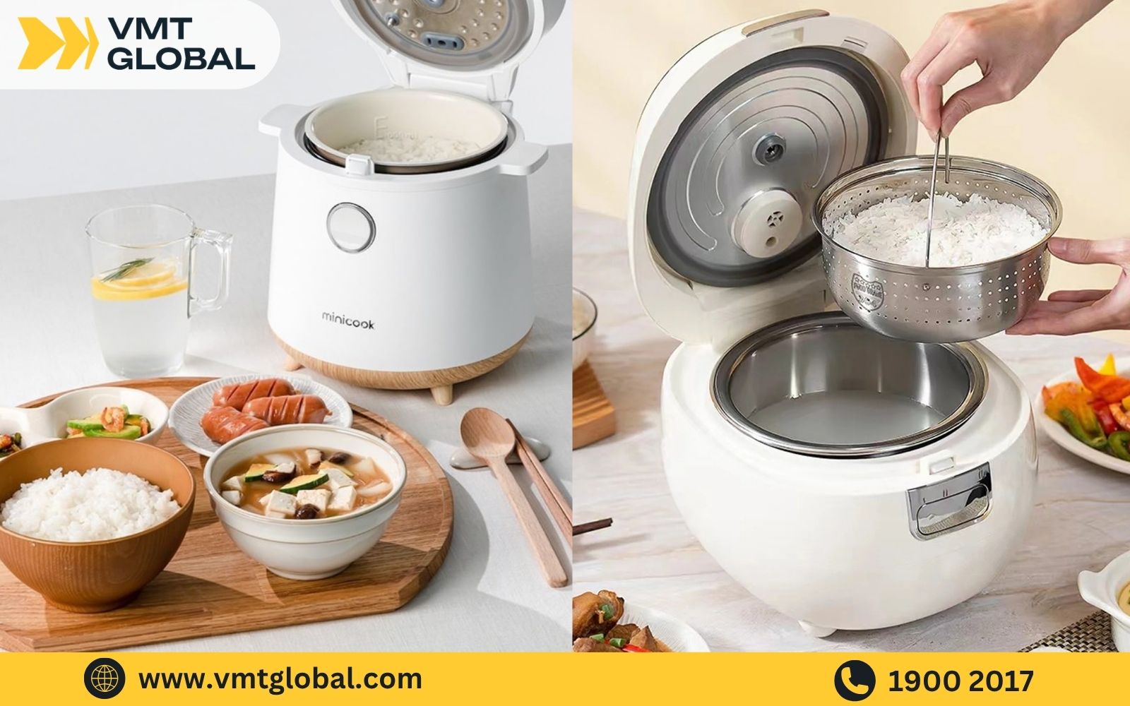 Nồi cơm tách đường 