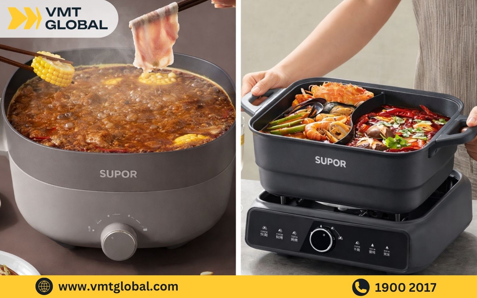 Nồi lẩu Supor