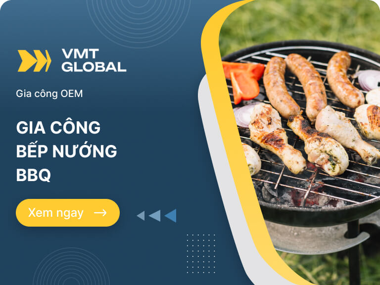 Gia công bếp nướng BBQ