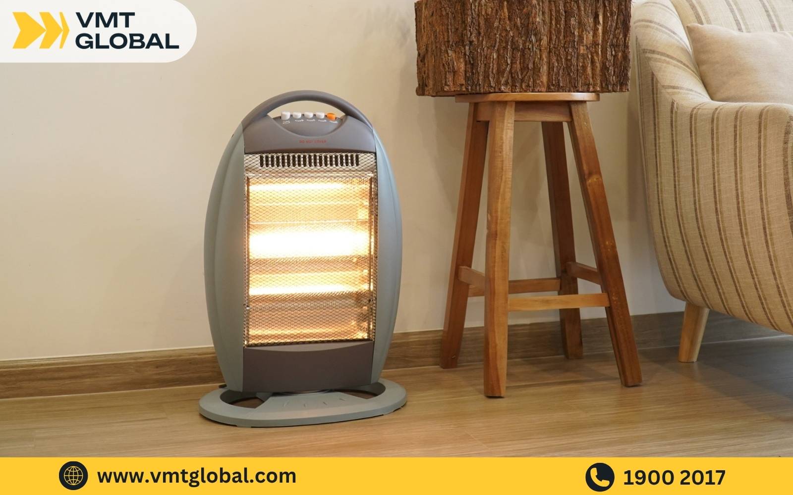 Lò sưởi Halogen
