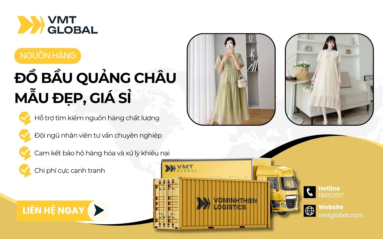 nhập hàng đồ bầu Trung Quốc trọn gói 