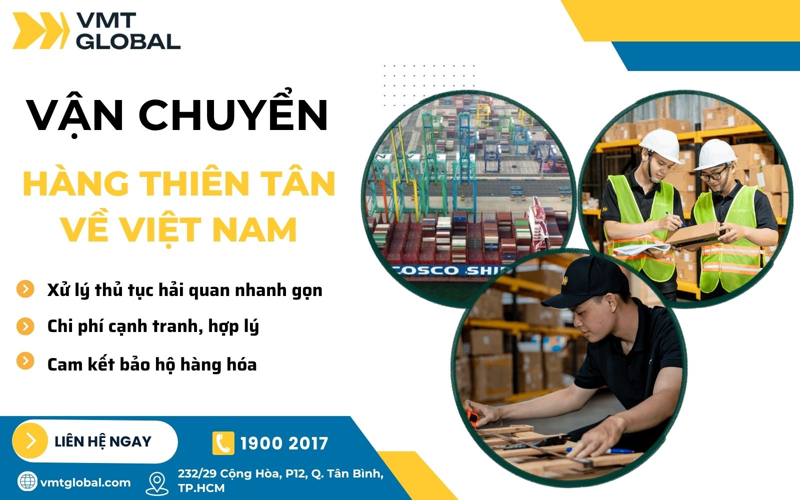 Dịch vụ vận chuyển hàng hóa Thiên Tân về Việt Nam