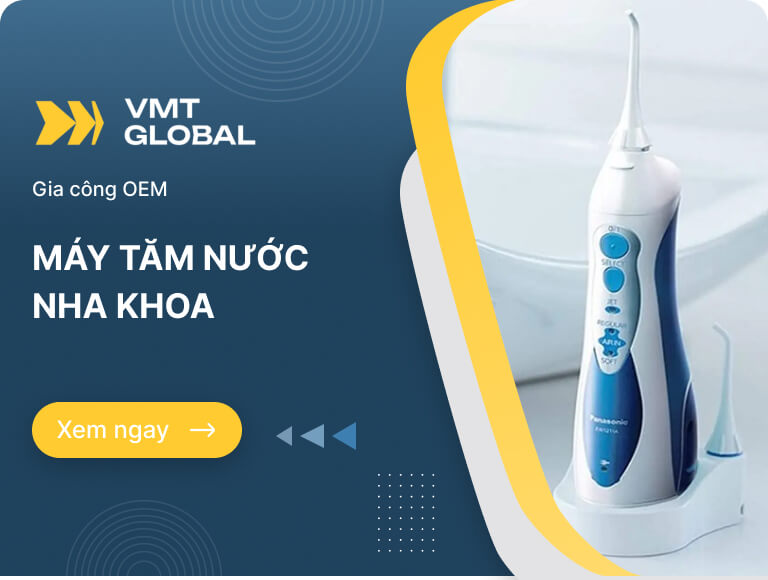 Gia công máy tăm nước nha khoa