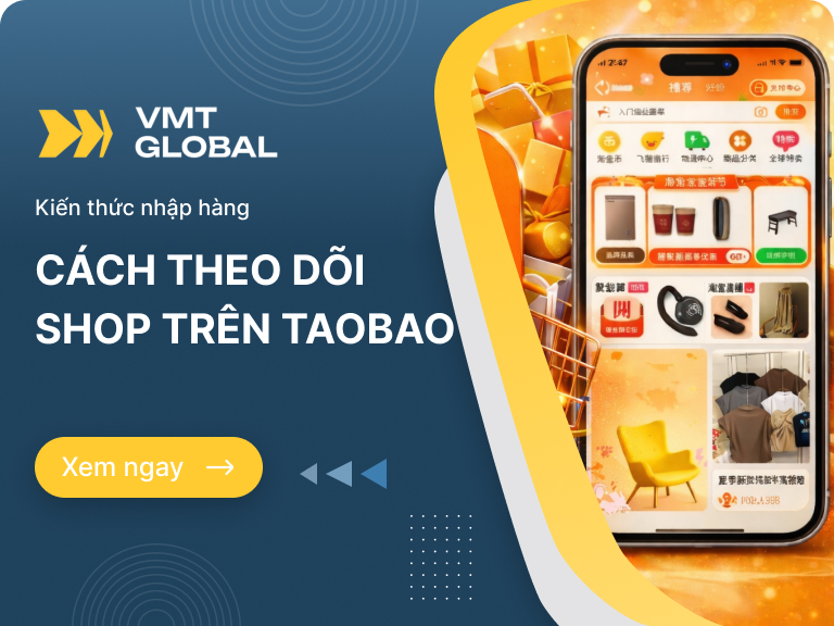 Theo dõi shop trên Taobao
