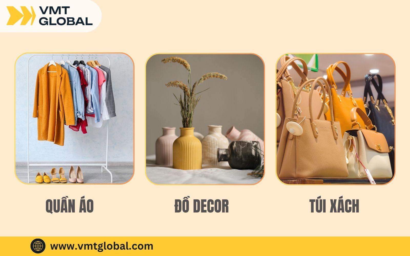 Các mặt hàng nên nhập khi mua đồ cũ Trung Quốc
