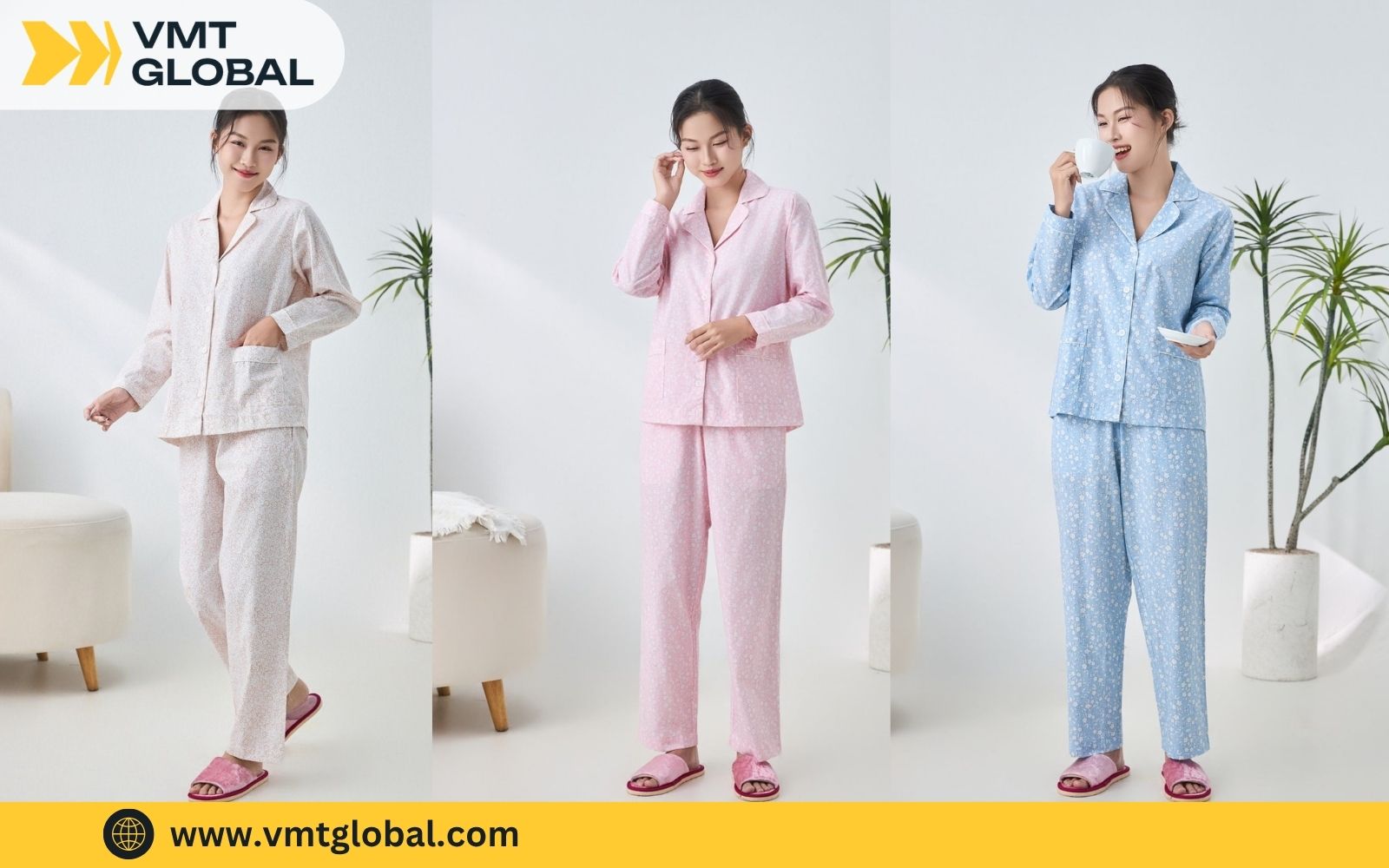 Sản xuất Pijama Cotton Sản xuất Pijama Cotton
