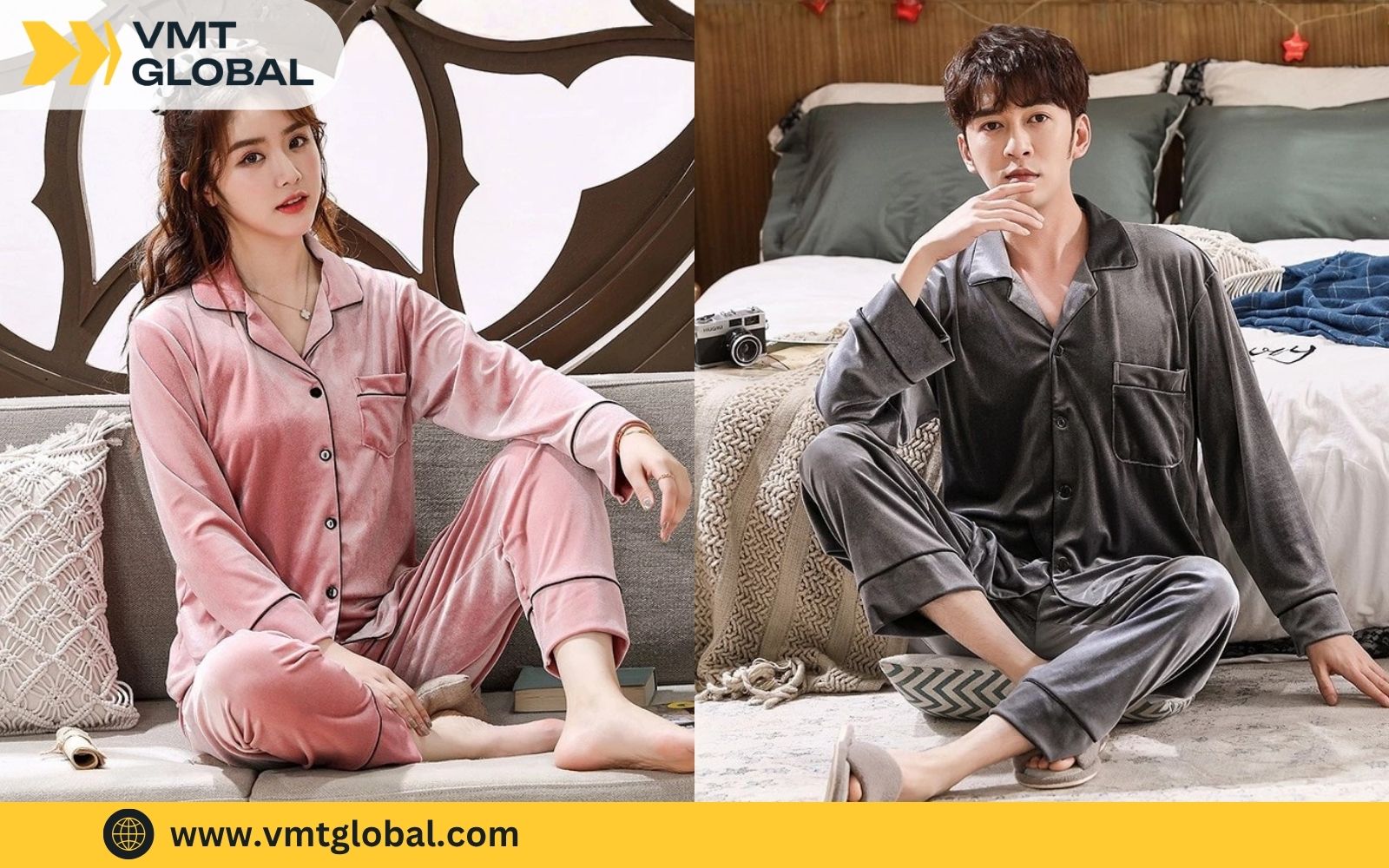 May Pijama vải nhung May Pijama vải nhung
